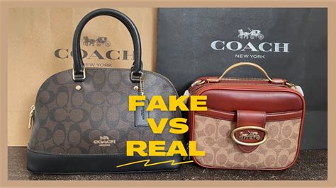 fake vs real coach shoes|how to tell if a coach purse is real.